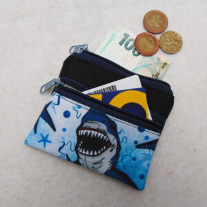 Malá peněženka- kapsička- žralok